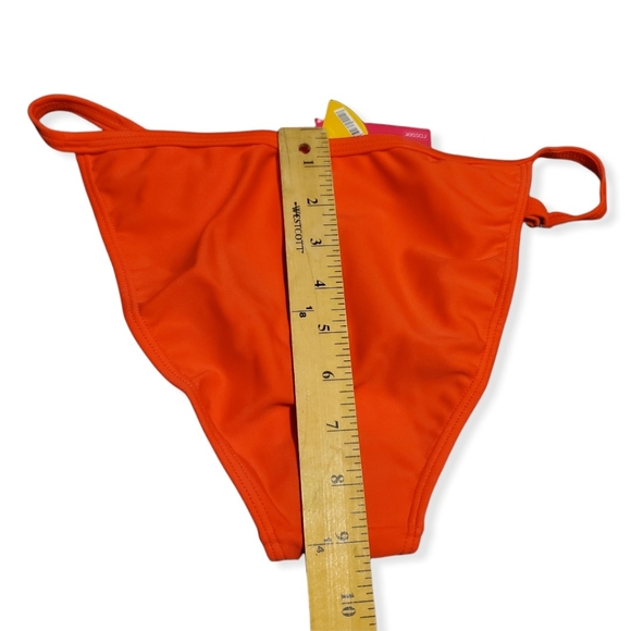 Cia Maritima NWT Orange Bikini Jeweled Bottom L - Picture 14 of 14